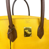 Hermes Birkin 35 Cushvel Havana x Jaune