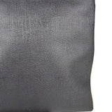 Gucci Vintage Black Leather Flat Messenger Shoulder Bag