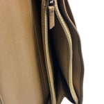 Chanel Metallic Bronze Quilted Leather Bi-Fold Long Wallet