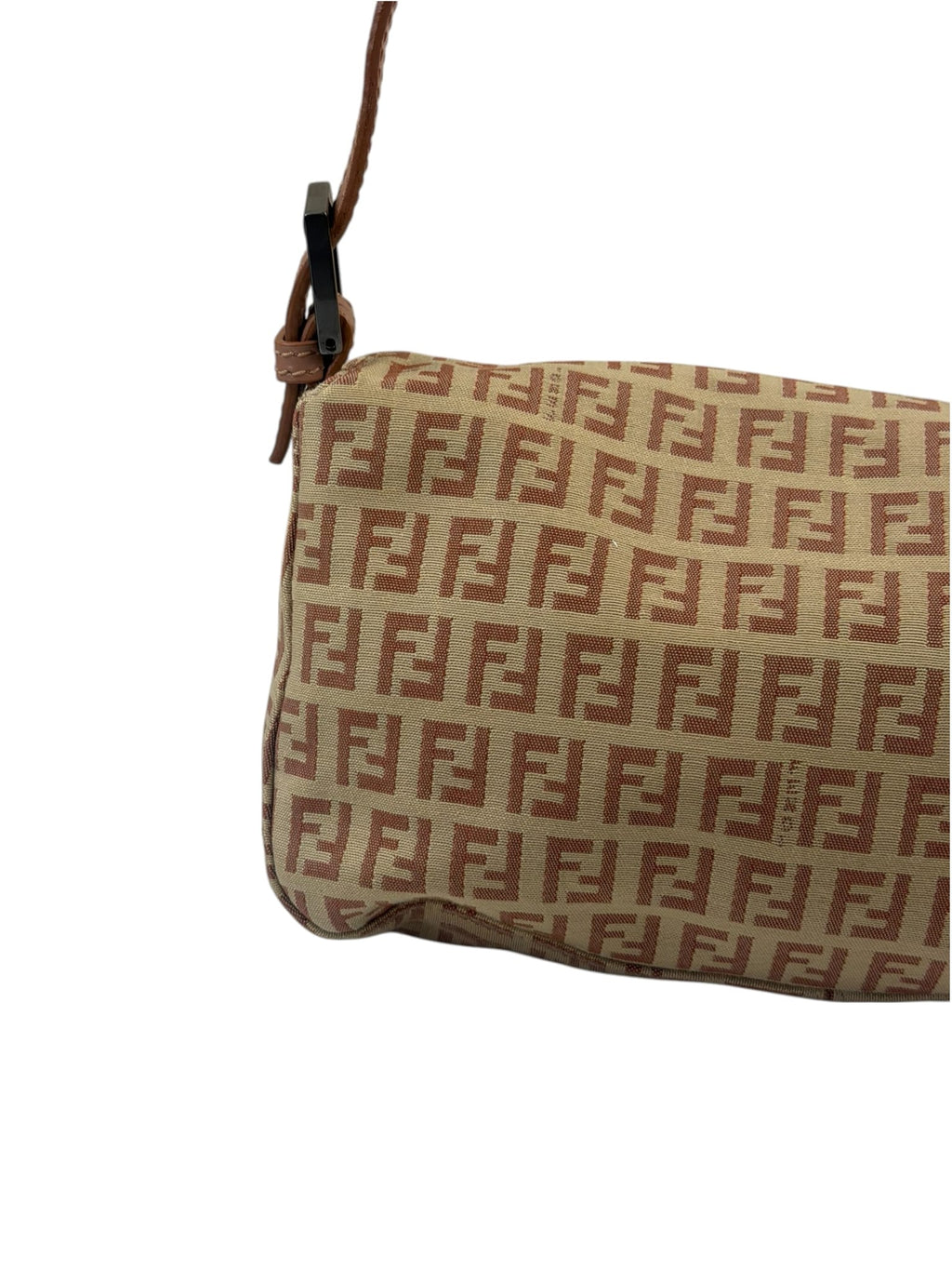 Fendi Mauve Zucchino Small Mama Baguette