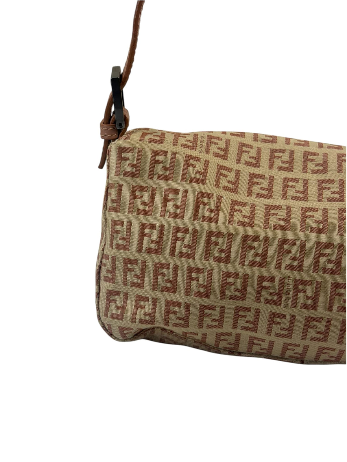 Fendi Mauve Zucchino Small Mama Baguette