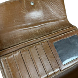 Coach Vintage Signature C Long Wallet Brown