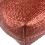 Coach Metallic Currant Leather Charley Crossbody