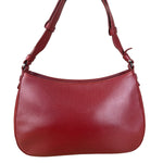 Loewe Vintage Red Leather Shoulder Bag