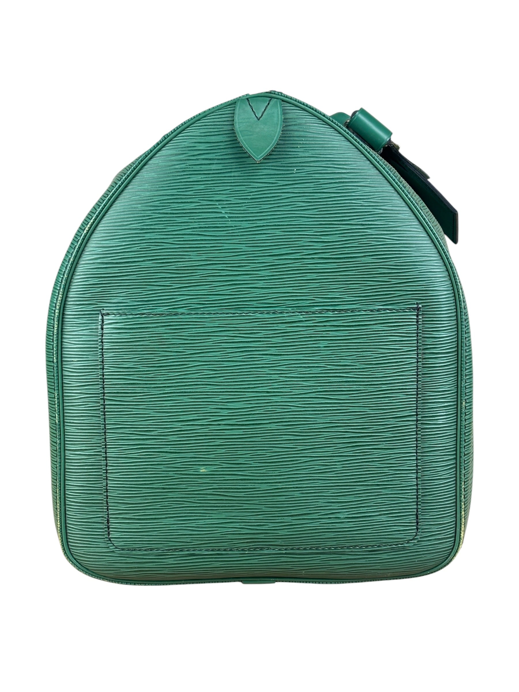 Louis Vuitton Vintage Borneo Green Epi Keepall Bag
