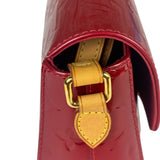 Louis Vuitton Monogram Red Vernis Bellflower Crossbody