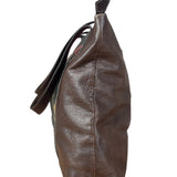 Vivienne Westwood Brown Leather Tartan Shoulder/Tote Bag