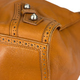Balenciaga Brown Lambskin Riva Velo Two-Way Bag