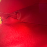 Celine Yellow Leather Dome 2Way Handbag