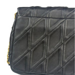 Coach Black Nappa Leather Tabby Shoulder Bag