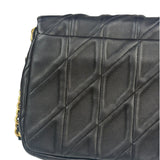 Coach Black Nappa Leather Tabby Shoulder Bag
