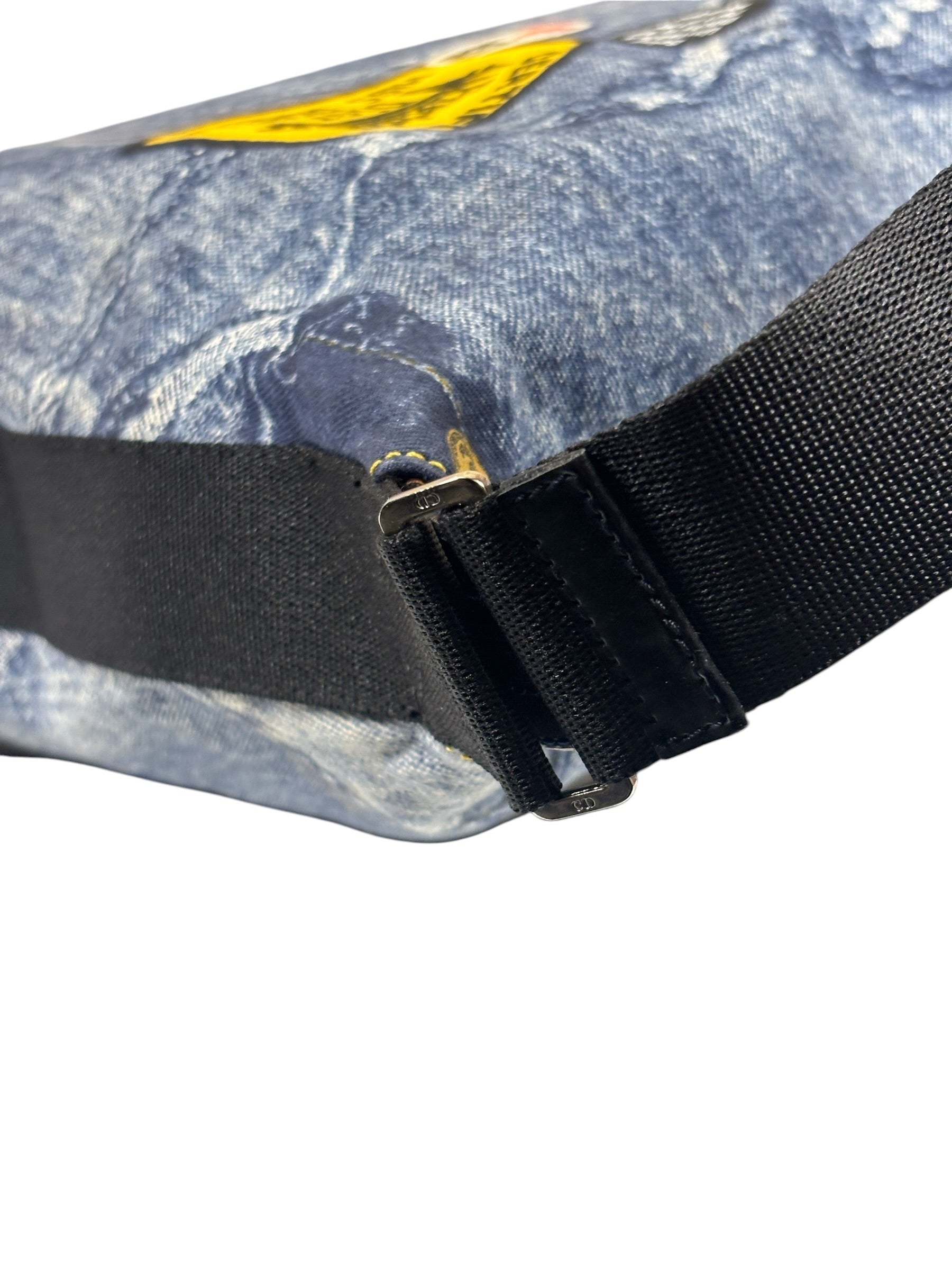 Christian Dior Denim Miss Diorelle Large Crossbody Bag