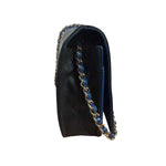 Chanel Bicolor Leather Mademoiselle Wallet On Chain 2017