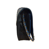 Chanel Bicolor Leather Mademoiselle Wallet On Chain 2017