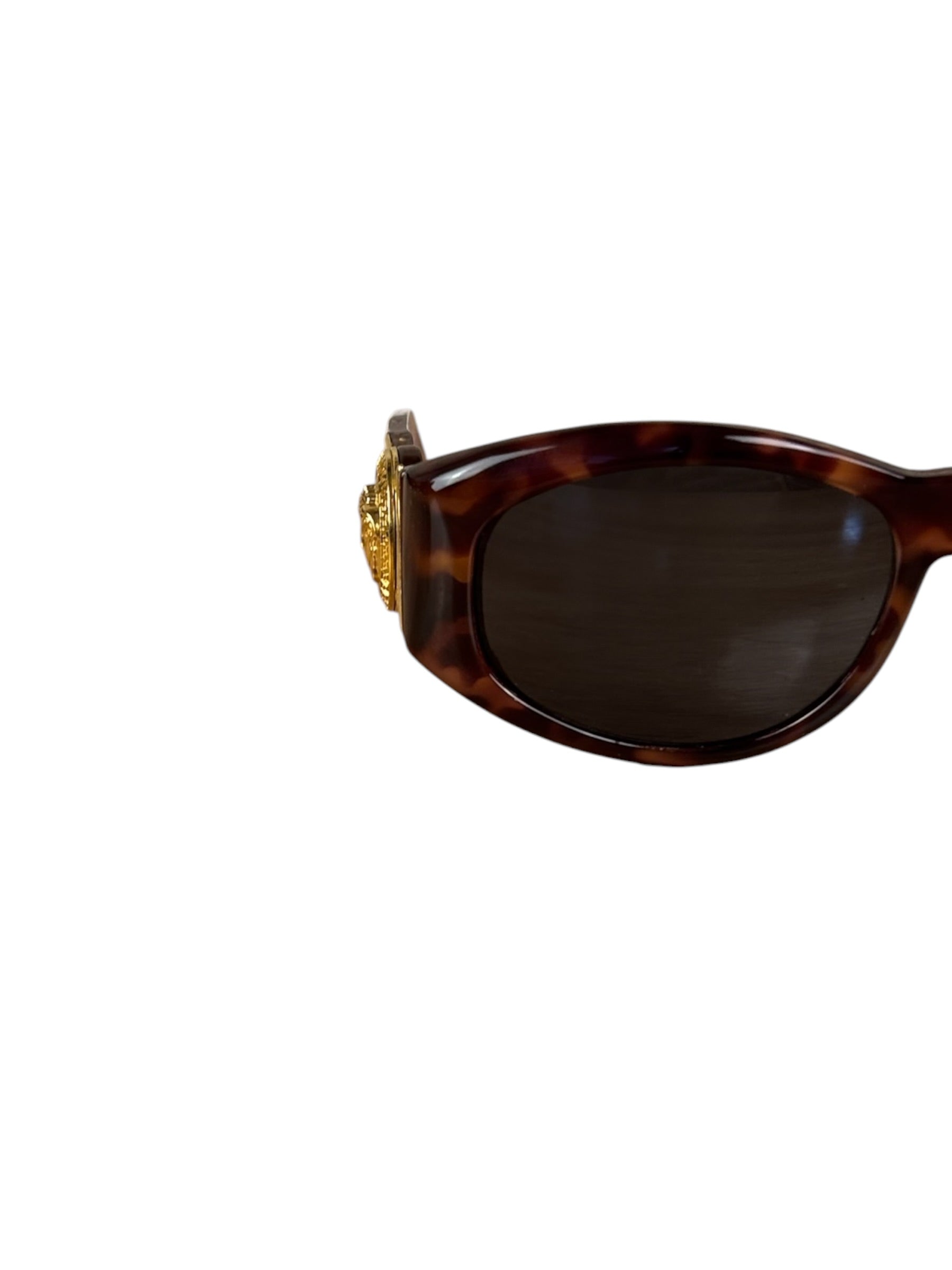 Versace Tortoise Medusa Sunglasses