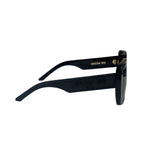 Christian Dior Black Oversized Square Wildior S3U Sunglasses