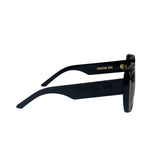 Christian Dior Black Oversized Square Wildior S3U Sunglasses