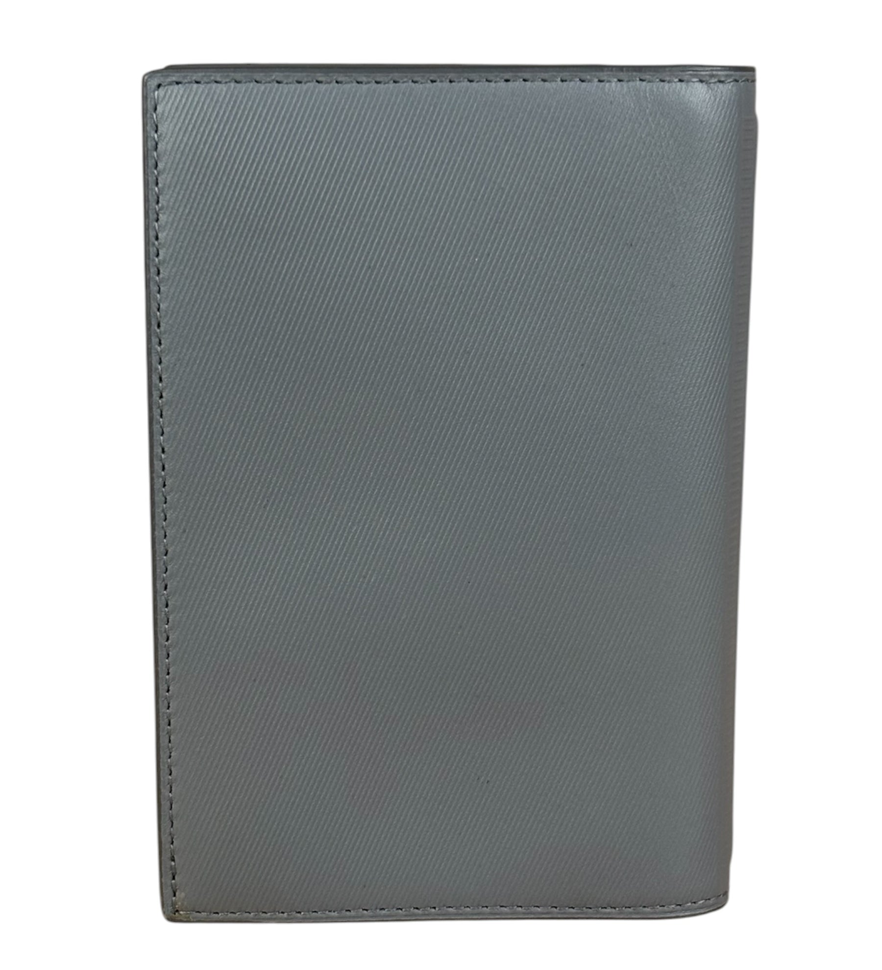 Balenciaga Grey Leather Passport Holder