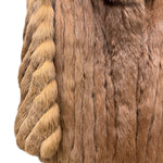 Malvoisie Vintage Brown Fur Coat