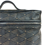 Metier Brown Leather Long Haul Toiletry Bag