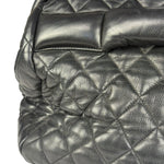 Chanel Black Caviar Quilted Coco Cocoon Bowler Bag 2009