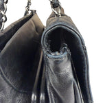 Chanel Black Calfskin Ritz Flap Bag 2007