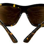 Bottega Veneta Tortoise Brown Cat-Eye Sunglasses