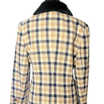 Burberry Check Button Up Jacket