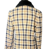 Burberry Check Button Up Jacket