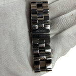 Gucci 2305L Black Dial Stainless Chain Band