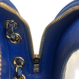 Chanel Limited Edition Lifesaver Round Crossbody Navy/Black 2017