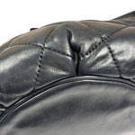 Chanel Black Quilted Lambskin Cloudy Bundle Hobo 2005
