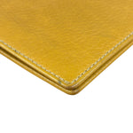 Loewe Yellow Leather Anagram Slim Bifold Long Wallet