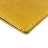 Loewe Yellow Leather Anagram Slim Bifold Long Wallet