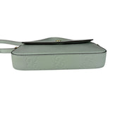 Gucci GG Super Mini Leather Shoulder Bag Pale Blue
