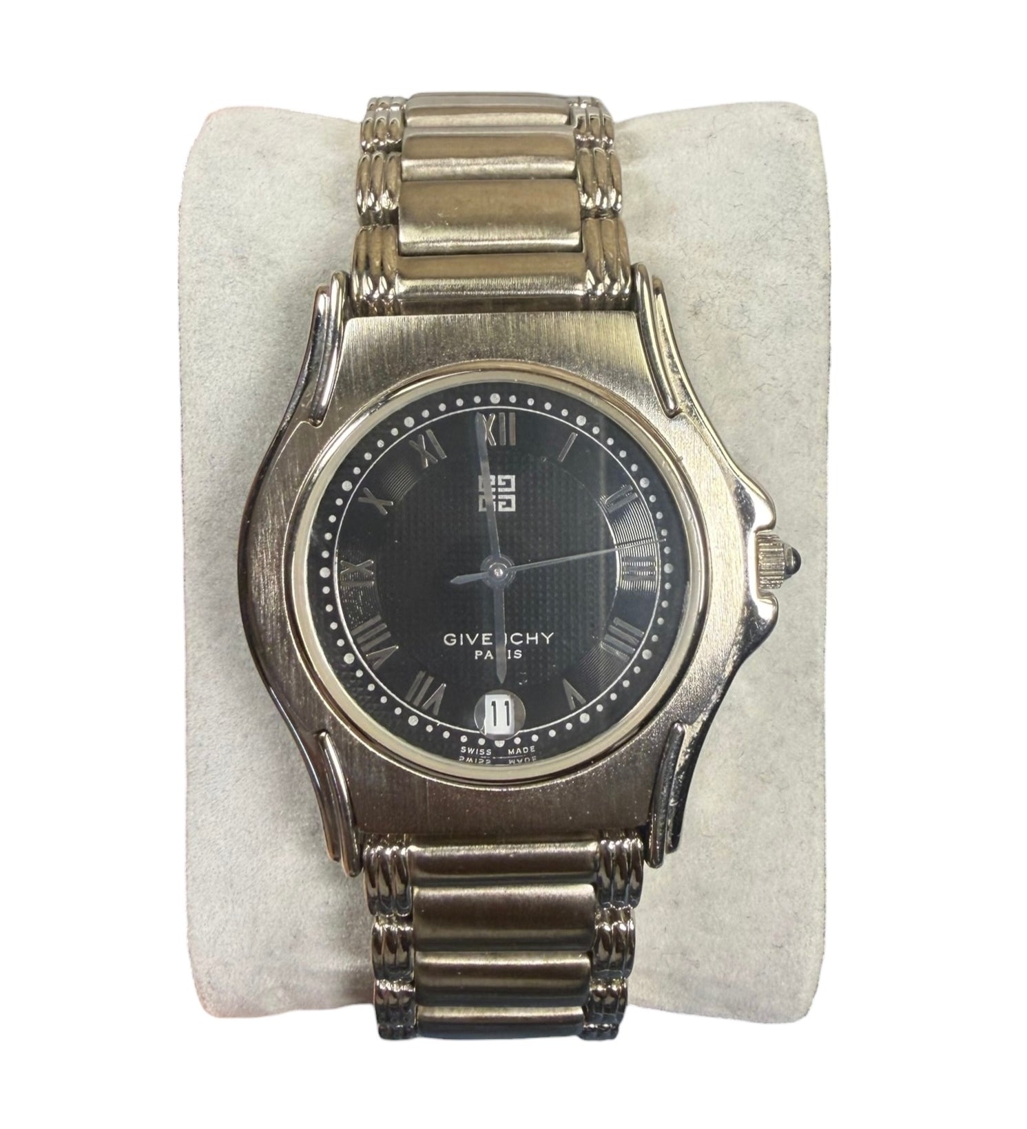 Givenchy Black Roman Numeral Dial Date-Adjust