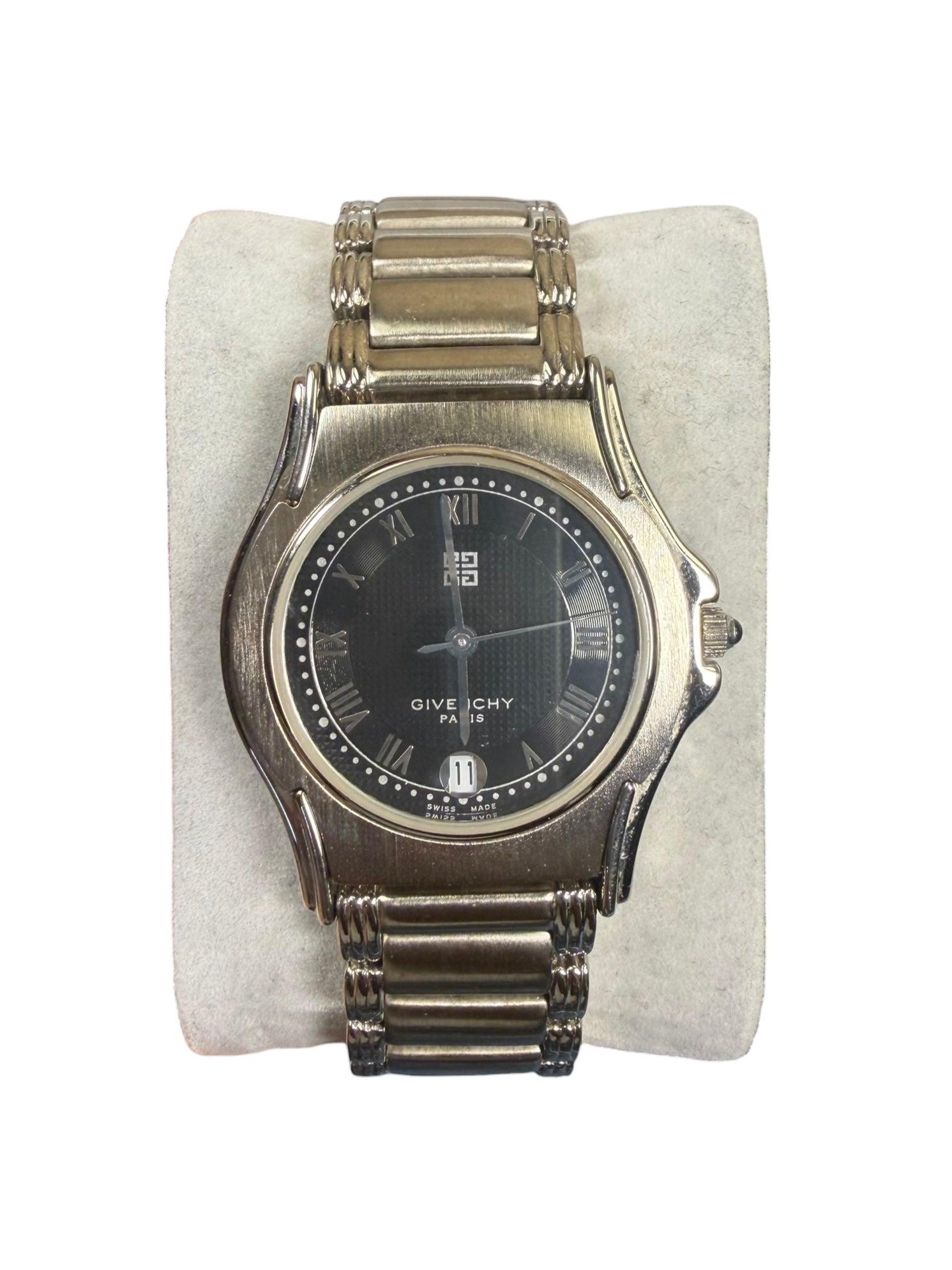 Givenchy Black Roman Numeral Dial Date-Adjust