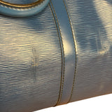 Louis Vuitton Blue Epi Leather Keepall 45