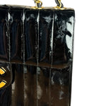 Chanel Mademoiselle Vertical Quilt Single Flap Bag 1994