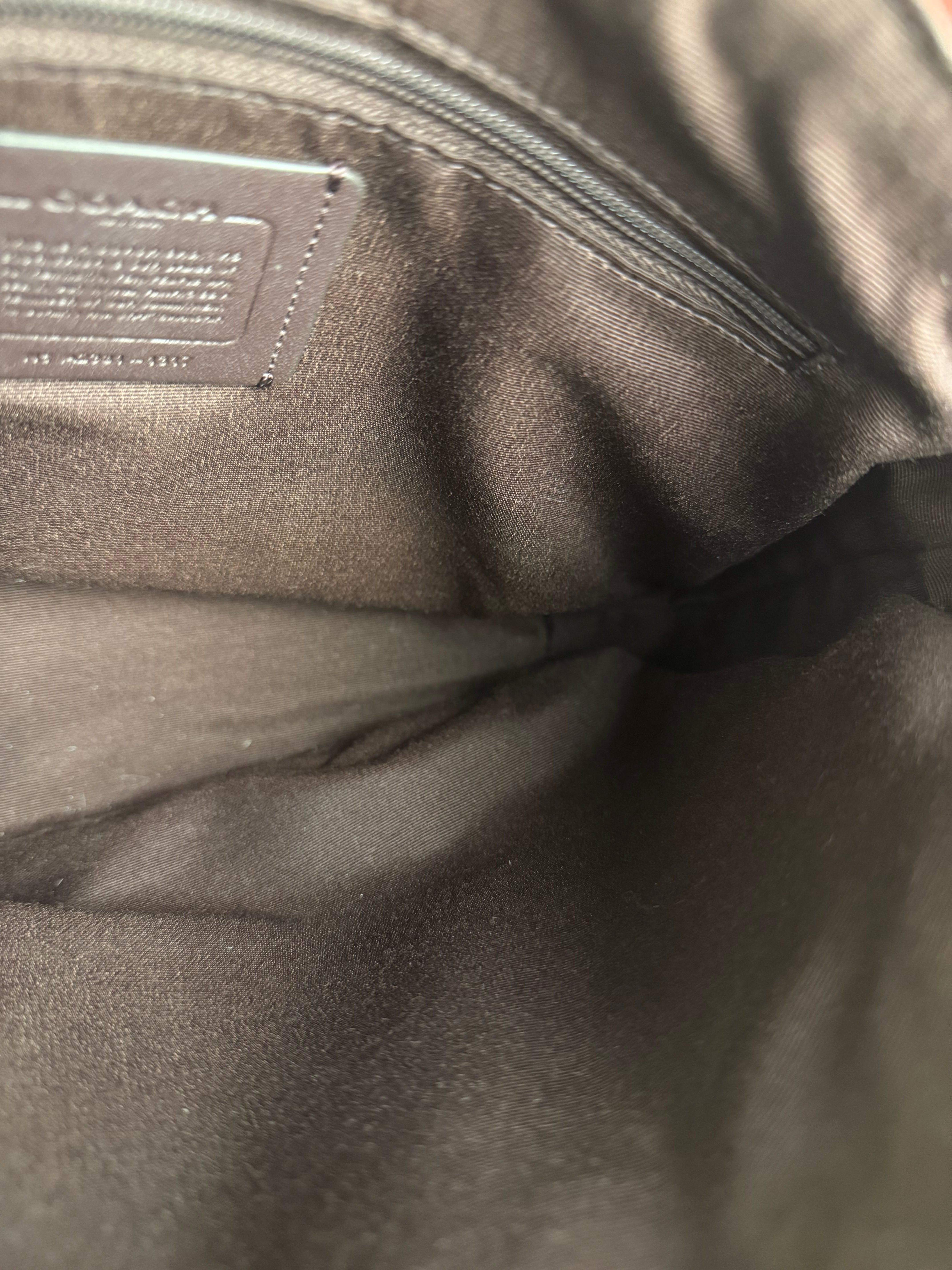 Coach Maroon Pebbled Leather Remi 2Way Bag