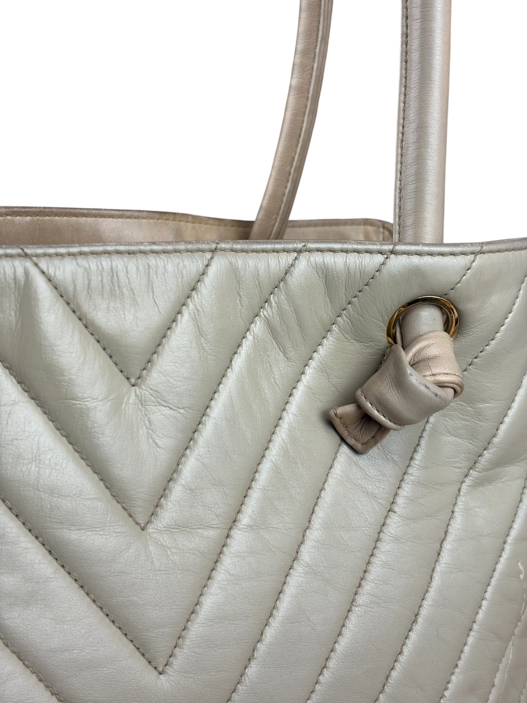 Chanel Tribeca Quilted Leather Tote Bag 2013