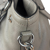 Prada Grey Vitello Daino Leather 2Way Handbag
