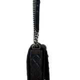 Chanel Black Enchained Boy Bag 2013