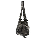 Chloe Metallic Silver Silverado Handbag