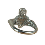 Vivienne Westwood Silver Diamante Red Enamel Ring