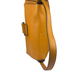 Fendi Brown Leather Mamma Foreever Flap Baguette