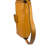 Fendi Brown Leather Mamma Foreever Flap Baguette