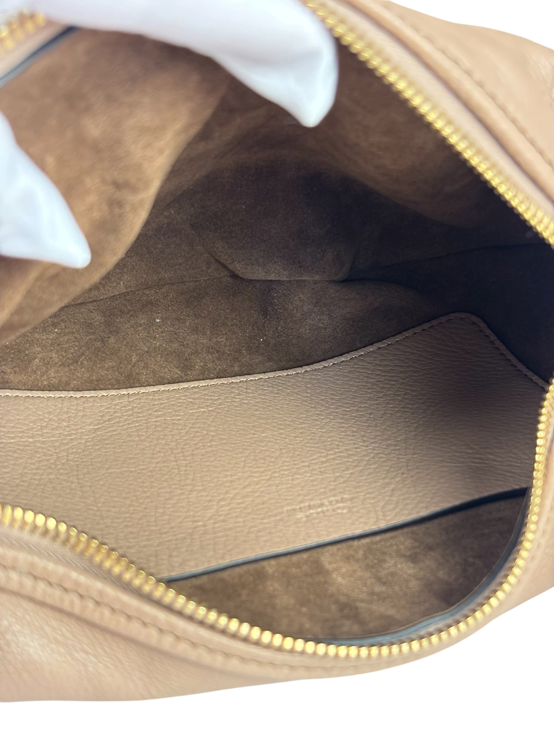 Chloe Woodrose Leather Small Bracelet Hobo Bag