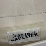 Jean Paul Gautier White Patent Leather Clutch Wallet