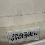 Jean Paul Gautier White Patent Leather Clutch Wallet